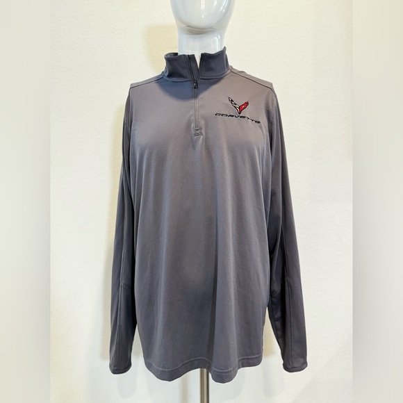 Chevrolet Corvette Under Armour Quarter-Zip Mid-Weight Pull Over - Picture 1 of 8